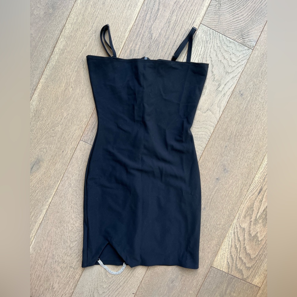 The perfect black mini dress